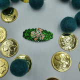 Snapclips with Shamrocks/ Clovers - Various - Sapphire-Passion