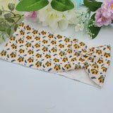 Scrunchie Headband (Kids) - Flower Crown Tiger - Sapphire-Passion