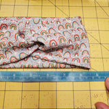 Turban Headband (Adult) - Christmas Rainbows