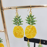 Pineapple Earrings (2")