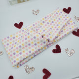 Turban Headband (Adult L) - Candy Hearts