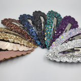 Snapclips (70mm) - Purple Glitter