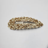 Snapclips (90mm) - Gold Glitter