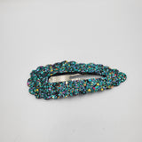 Snapclips (70mm) - Emerald City Green Glitter