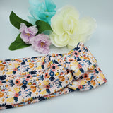 Turban Headband (Adult, L) - Pink Floral