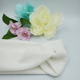 Turban Headband (Adult, L) - White