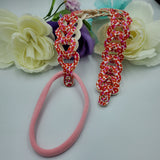 Link Headband (Adult) - Topaz Suede