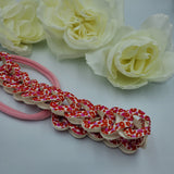 Link Headband (Adult) - Pink & Red Cheetah