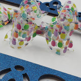 Diva Thin (3.") - Pool Bows - Neon Pineapples