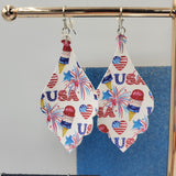 Double Layer Ruffled Drops (2.12") - Sweet USA