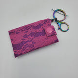 Every Little Thing Envelope Wallet - Fuchsia Lace
