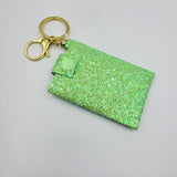 Every Little Thing Envelope Wallet - Neon Green Glitter