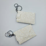 Every Little Thing Envelope Wallet - White Glitter