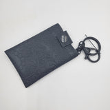 Every Little Thing Envelope Wallet - Black Embossed Lace