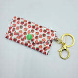 Jolie 2 Pocket Wallet - Strawberries