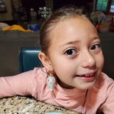 3-D Print Ghost Earrings - Glow In The Dark