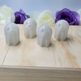 3-D Print Ghost Earrings - Glow In The Dark