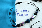 Men's Aromatherapy Bracelets, Adjustable - Various - Sapphire-Passion
