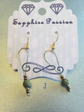 Aromatherapy Earrings - Various Minimalist - Sapphire-Passion