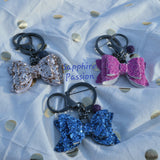 Aromatherapy Keychain Bows, Various - Sapphire-Passion
