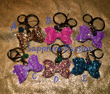 Aromatherapy Keychain Bows, Various - Sapphire-Passion