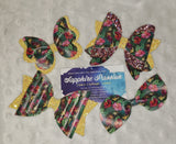 Tropical Flower Bows - Various - Sapphire-Passion
