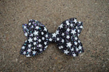 Diva Double Bow (5") - Various, 4th of July - Sapphire-Passion