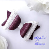 Hair Bows, Snapclips, & Baby Headbands - Various - Sapphire-Passion