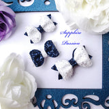 Hair Bows, Snapclips, & Baby Headbands - Various - Sapphire-Passion