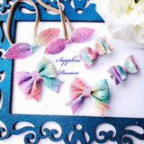 Hair Bows, Snapclips, & Baby Headbands - Various - Sapphire-Passion