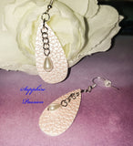 Pink Metallic Textured Faux Leather - Various - Sapphire-Passion