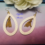 Pink Metallic Textured Faux Leather - Various - Sapphire-Passion