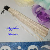 White Glitter with Pink &  Purple Roses Bows - Various Sizes - Sapphire-Passion