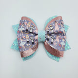 Nutcracker - Various, Metallic Rose Gold Wool Felt, Baby Blue Premium Chunky Glitter - Sapphire-Passion