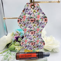 Keychain Holder for 30mL Spray bottle - Whimsical Floral - Sapphire-Passion