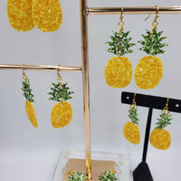 Pineapple Earrings (2")