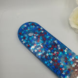 Shot Glass Paddle - Red, White, & Blue