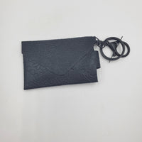Every Little Thing Envelope Wallet - Black Embossed Lace