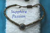 Men's Aromatherapy Bracelets, Adjustable - Various - Sapphire-Passion