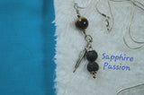 Aromatherapy Necklace & Charms - Various Minimalist - Sapphire-Passion