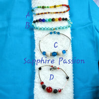 Aromatherapy Bracelets, Stretchy, Various - Sapphire-Passion