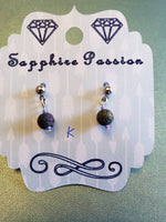Aromatherapy Earrings - Various Minimalist - Sapphire-Passion