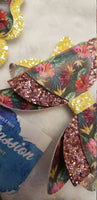 Tropical Flower Bows - Various - Sapphire-Passion