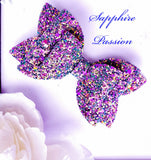 Hair Bows, Snapclips, & Baby Headbands - Various - Sapphire-Passion