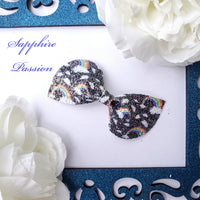 Sassy Pinch Hair Accessory (4") - Various - Sapphire-Passion
