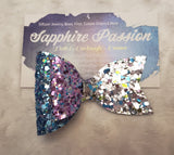 Mermaid Tail Bow - Various - Sapphire-Passion