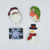 Holiday Clips, Various - Snowman, Elf Hat, Santa, Snowflake - Sapphire-Passion