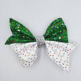Christmas / Holiday Lights Bows (5") - Various - Sapphire-Passion